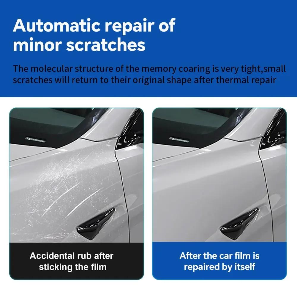 TPU Invisible Car Paint Protection Film for Tesla Model 3 Highland 2025 2025-Up Anti-Scratch Clear Bra PPF Car Accessories