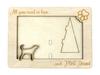 Plott Hound - Photo Frame, Engraved Wooden Frame, a Lovely Gadget for the Dog Lover by