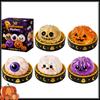 Squeezing Happy Ghost Dumplings Halloween Dumplings - Elasticity and Rebound to Relieve Stress - Terrifying Toy