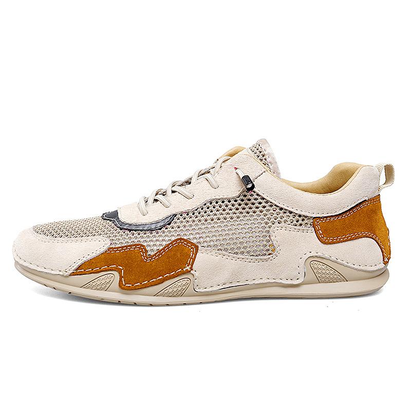 Summer Men's Mesh Breathable Soft Walking Shoes Comfortable Casual Quality Light Net Footwear For Men Sneakers Large Size