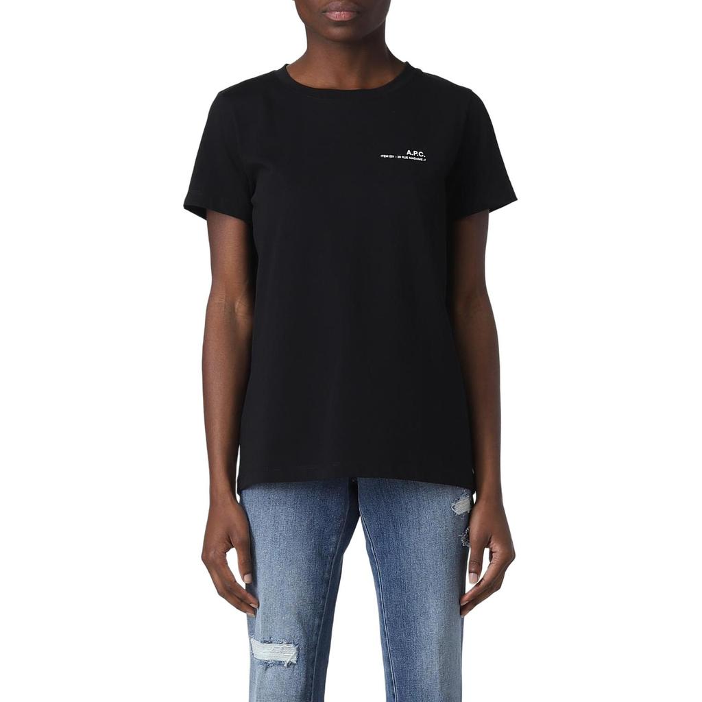 A.P.C. Minimalist Commuter Fashion Versatile Regular Sleeve T-Shirt Women tops COFBTF26012-LZZ