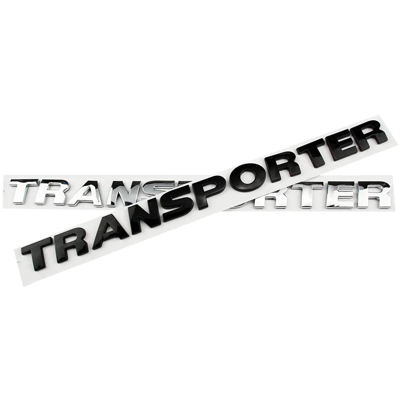 Car ABS Trunk Letters Words Logo Badge Emblem Decals Sticker Applicable To TRANSPORTER T4 T5 T6 T7 T8 Styling Accessories