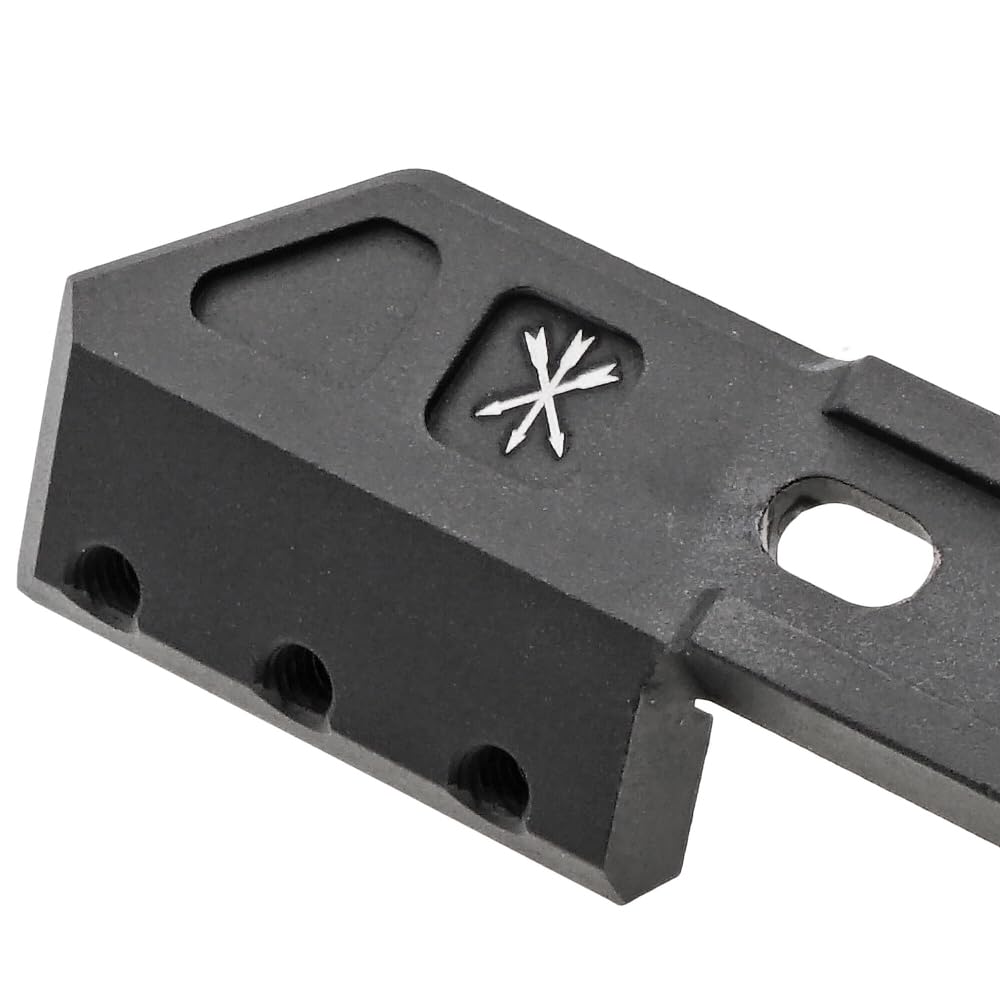 Ryohin Takehin UNITY-type FUSION MICRO HUB Dedicated Offset Light Mount Replica Left Offset Black (LightWing Adapter Left)