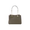 Teagen Logo Chain Large Capacity Solid Color Commuter Leather Shoulder Tote Bag Women Bags Green 35S0GXZS7L-DUFFLE