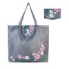 Durable Reusable Shopping Bag Pinted Waterproof Tote Bags Foldable Travel Grocery Bags
