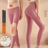 Langsha Women's Seamless Thermal Pants with Wool & Silk Patches