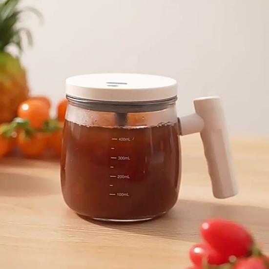 Electric Mug USB Automatic Stirring Coffee Stirring Rechargeable Easy to Clean