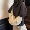 Large Capacity Casual Women's Dumpling Bag New Lightweight One Shoulder Commuter Class Student Crossbody Bag