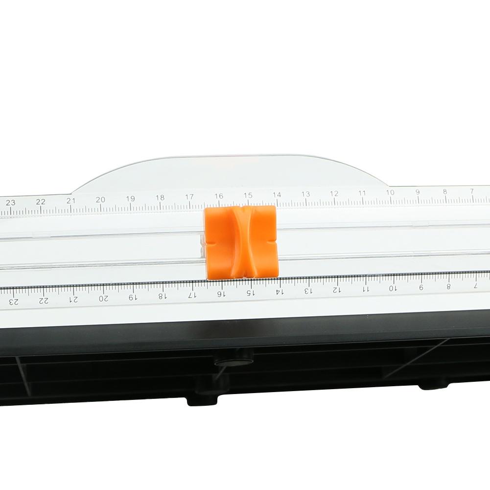 Guilottine Ruler 909-5 A4 Guillotine Ruler Paper Cutter Trimmer Cutter Black-Orange ...