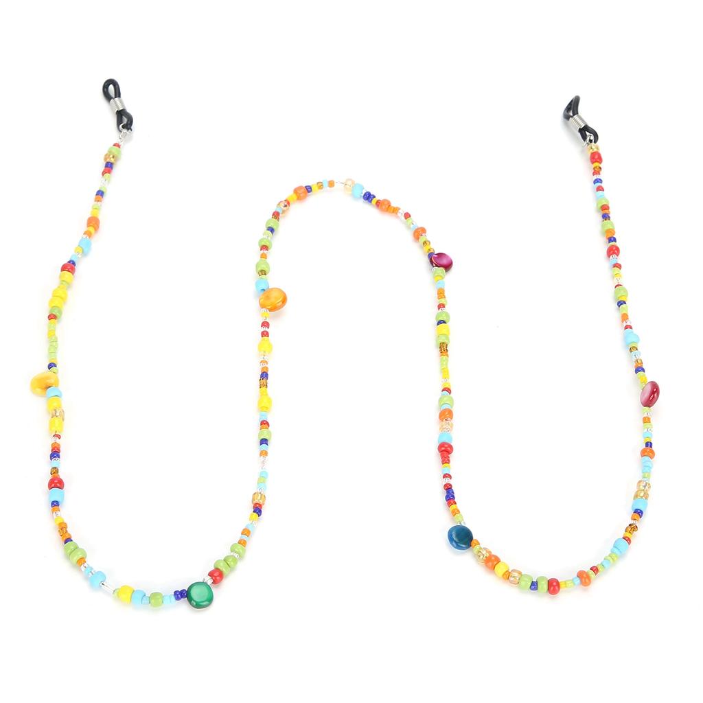 Gemischte Farbe Perlen Brillenkette Exquisites Brillenband Trageband Schmuckzubehör