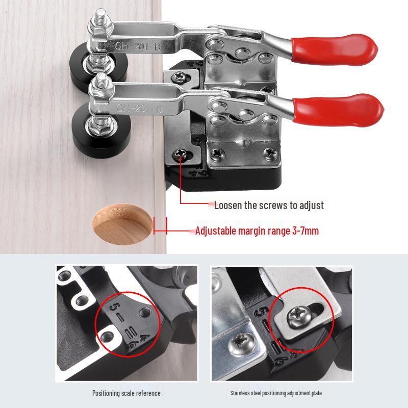 35mm Cabinet Door Hinge Drilling Locator Tool