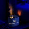 Essential Oil Diffuser with Rocket Night Light Flame Aroma Air Humidifier Aromatherapy Machine for Bedroom Home Office Yoga