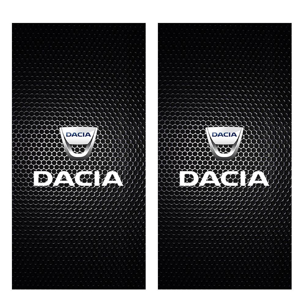 2Pcs Car B-Pillar Center Column Decoration Stickers for Renault Kwid Clio Megane DACIA Fluence Scenic Loguna Duster Logan Twingo Z555