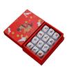 Year of the Horse suet jade porcelain teacup set ceramic master cup gift box company annual meeting Guochao merchandise companion gift