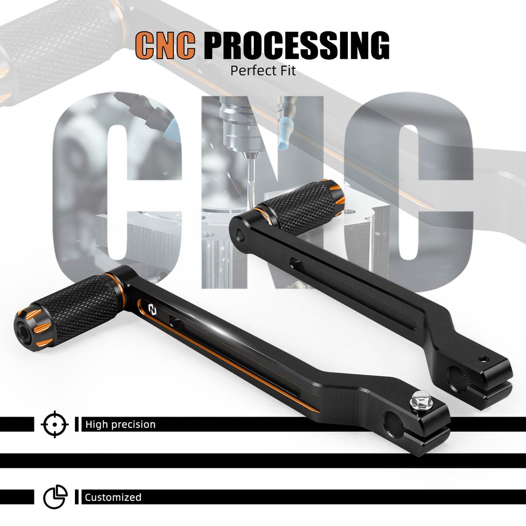 Extended Shifter Levers For Harley Street Glide Road Glide Road King Fat Boy 114 Tri Glide Ultra Ultra Limited CVO Street Glide