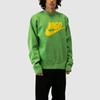 Nike X Nigo NRG Fleece Crew Sweatshirt Green Unisex Streetwear FV5941-310