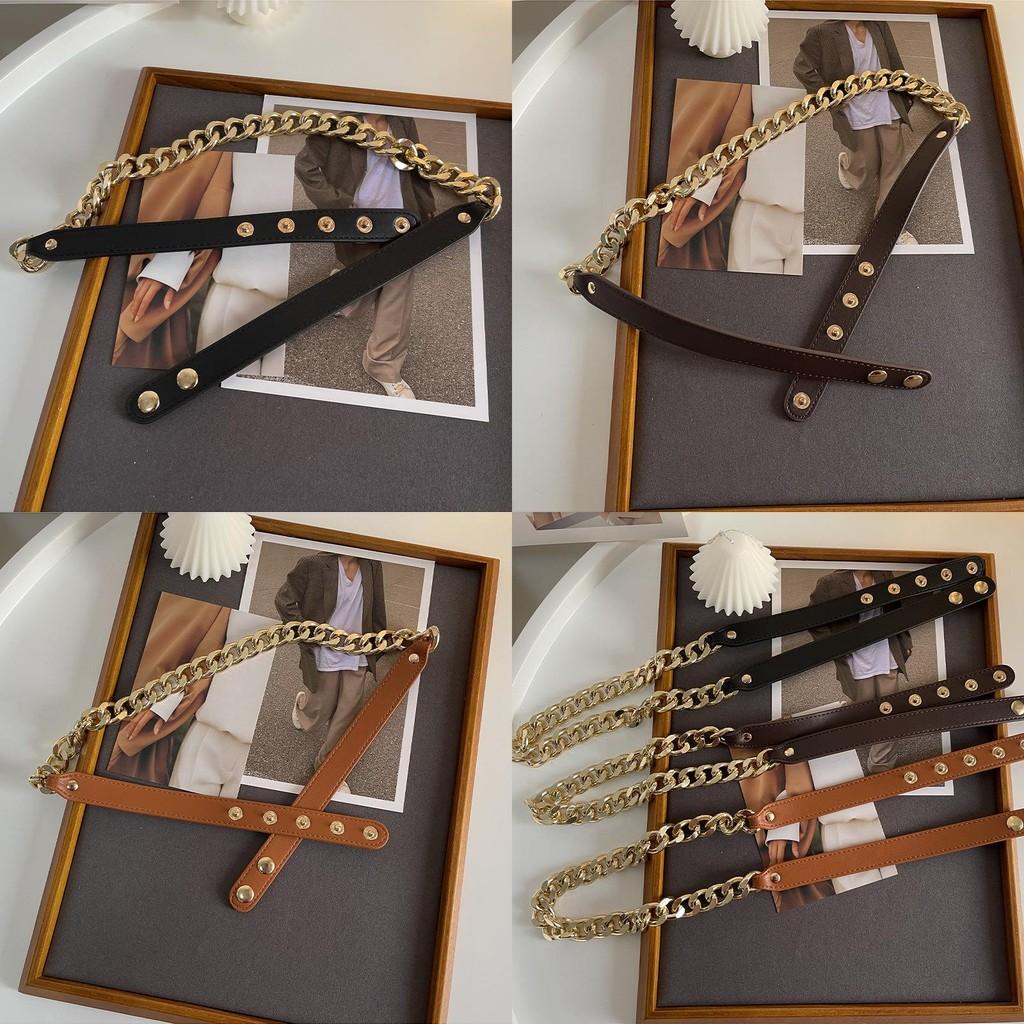Elegant Metal Waist Chain For Women Stylish Ins Trendy Decor For Coats And Dresses