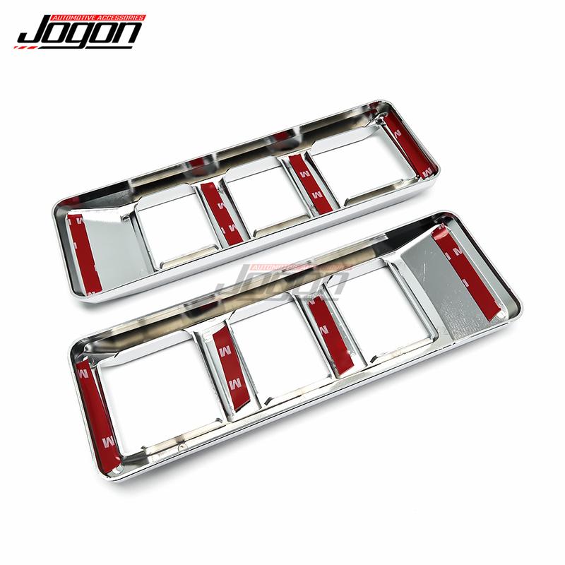 ABS Chrome Car Side Body Fender Vent Cover Trim For Toyota Land Cruiser J70 LC70 LC71 LC76 LC78 LC79 FJ70 FJ71 FJ76 J79 Pickup