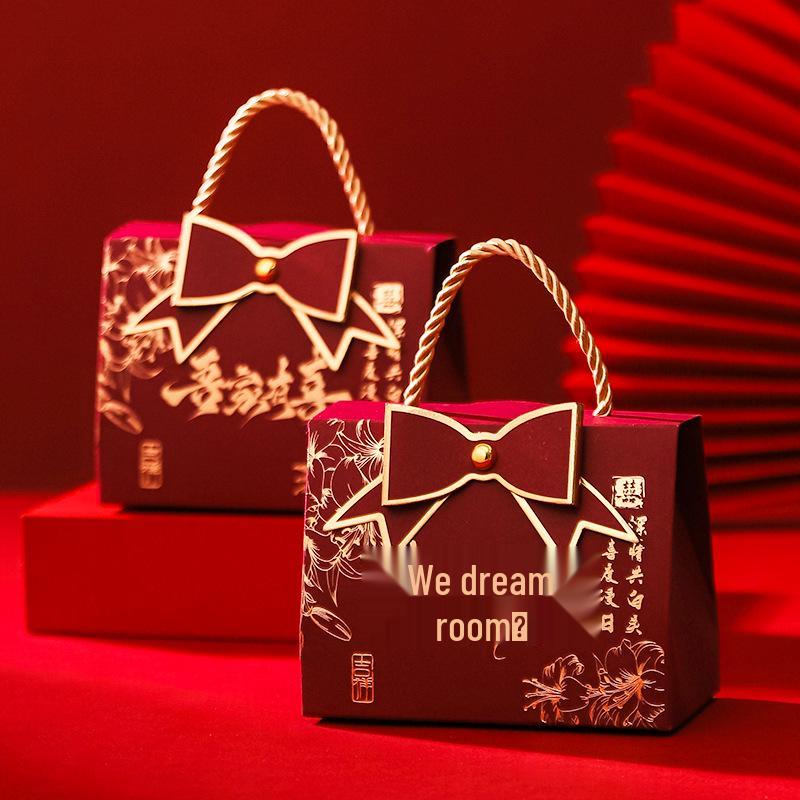 Chinese-Style Wedding Candy Gift Box - Elegant and Unique