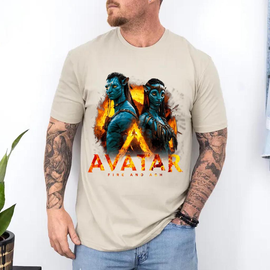 2026 Summer Avatar: Fire and Ash Graph T-shirt Unisex's Fashion Cotton Quality Casual Loose Short Sleeve Classic Unisex