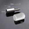 60pcs Self-Tapping Screws Cabinet Laminate Shelf Support Pegs with Non-Slip Sleeve Shelves Kitchen Glass Furniture Closet Shelf Pins