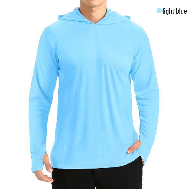 OEING Unisex Outdoor Sun Protection Quick-Drying Hooded Jacket