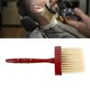 Barber Brush Neck Duster Wooden Long Handle Nylon Bristles Barber Brush Duster for Beauty Salon Hair Salon Home