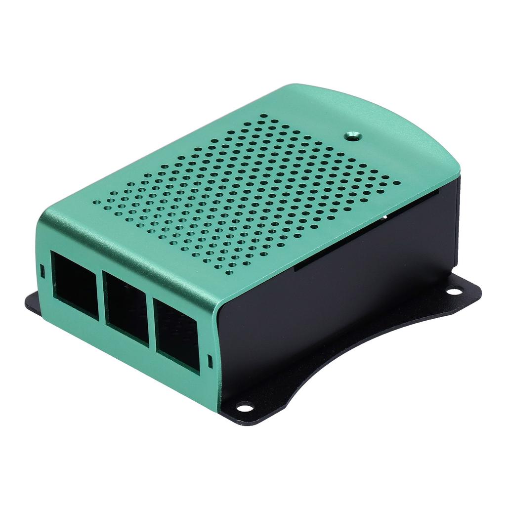 Heat Dissipation Enclosure Aluminum Alloy Protective Case with Fan for Raspberry Pi 2 3 B B+