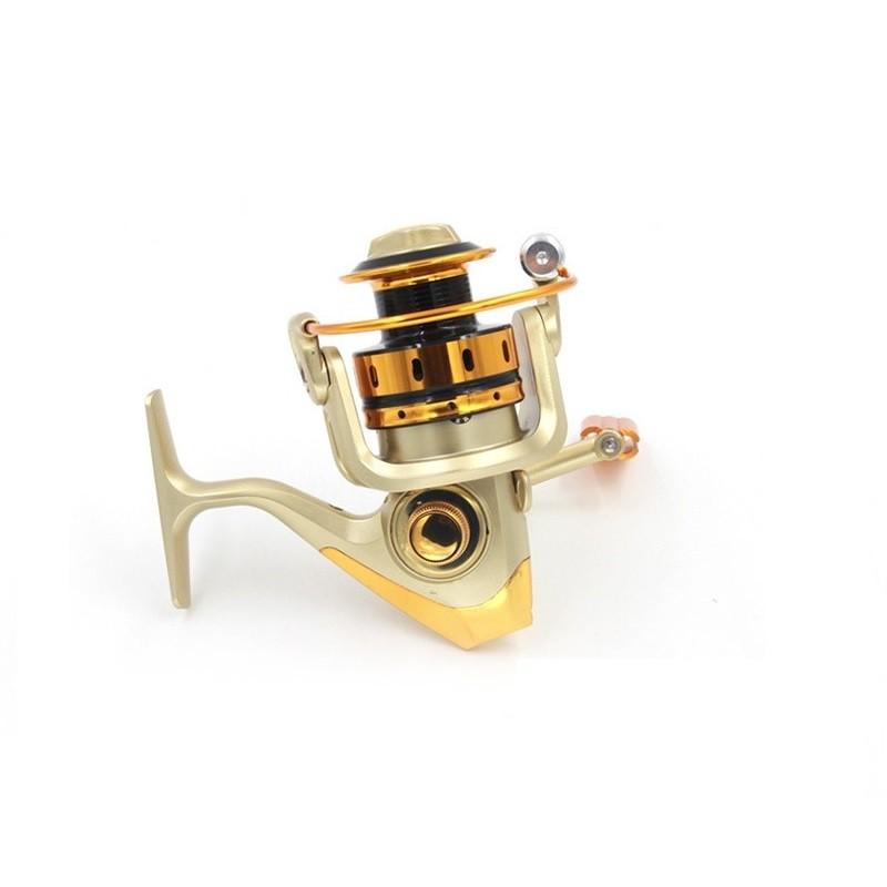 Metal Fishing Reel With Adjustable Drag For Saltwater Fishing Enthusiasts