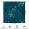 Blue Shower Curtain With Colorful People Design For Bathroom Decor Waterproof Fabric Home Accessories Size Customizable Free Shi