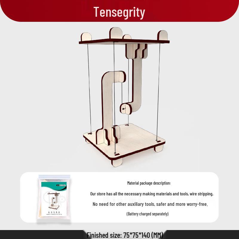 Elementary School Tensegrity Structure Science Experiment Toy Puzzle