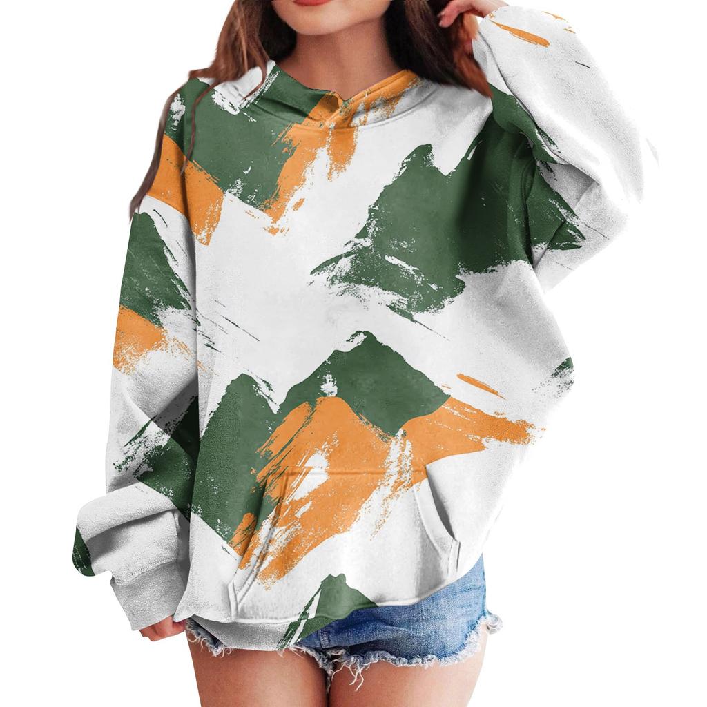 Sweatshirts For Teen Girls Hoodies Long Sleeve Drawstring Pullover Cute Oversized Hoodie