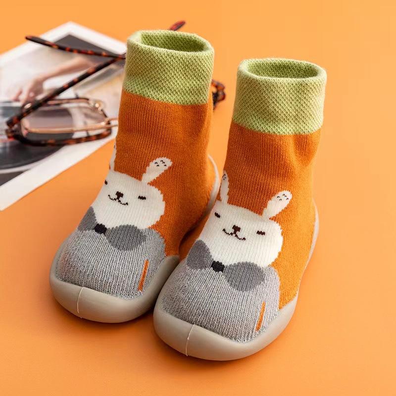 

Girls And Boys Home Floor Socks And Shoes, Spring-autumn Children s Soft-bottom Anti-slip Floor Socks And Shoes 18-19