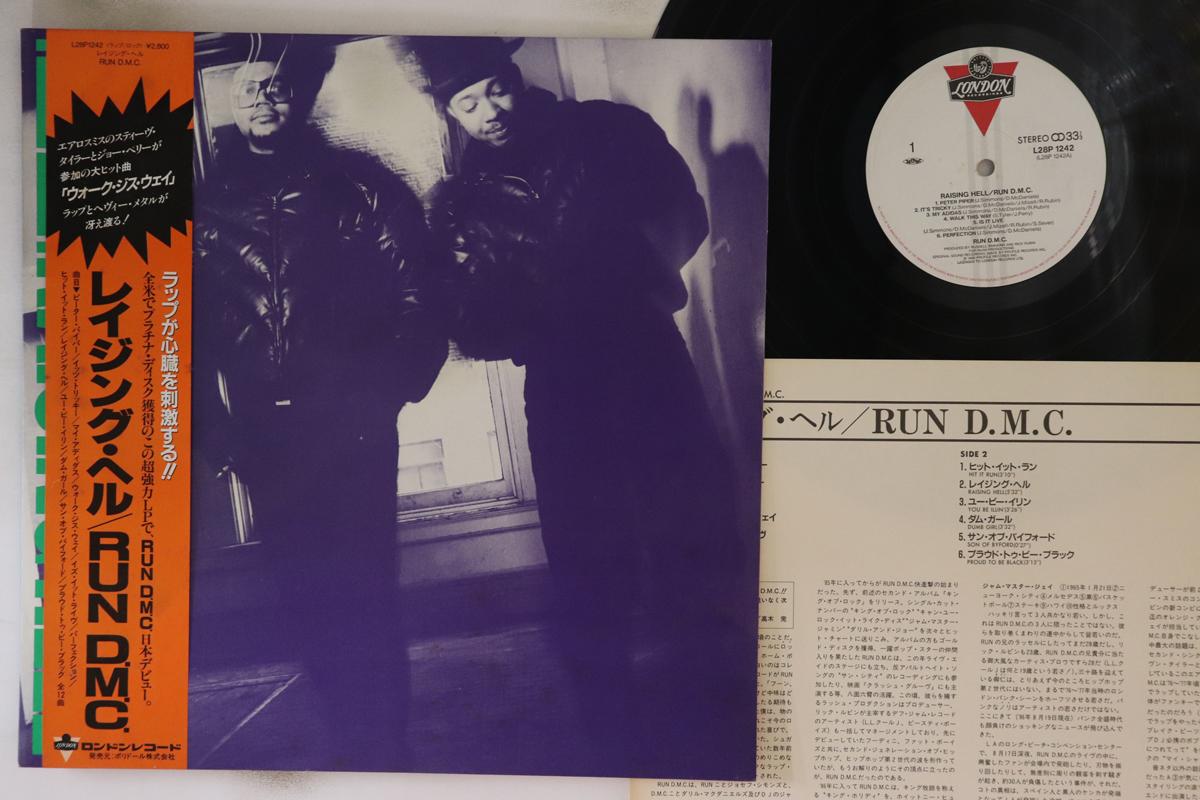 

LP Пластинка RUN DMC - Raising Hell L28P1242 ЛОНДОН 1986 Япония Оби Рэп и Хип-Хоп/R&B