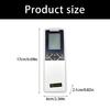 Direct Replacement Remote Controller For ERS09E37HWI ERS09E37HWO Air Conditioner Controller