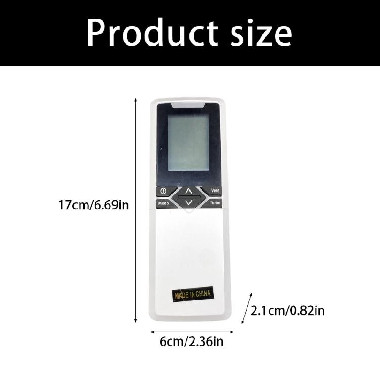 Direct Replacement Remote Controller For ERS09E37HWI ERS09E37HWO Air Conditioner Controller