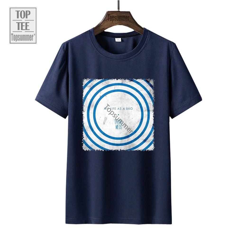 Mitt liv som en bro-album t-shirt Taking Meds Tour t-shirt Unisex Hip Hop Rock kortärmad t-shirt FeUnisex Svarta kläder