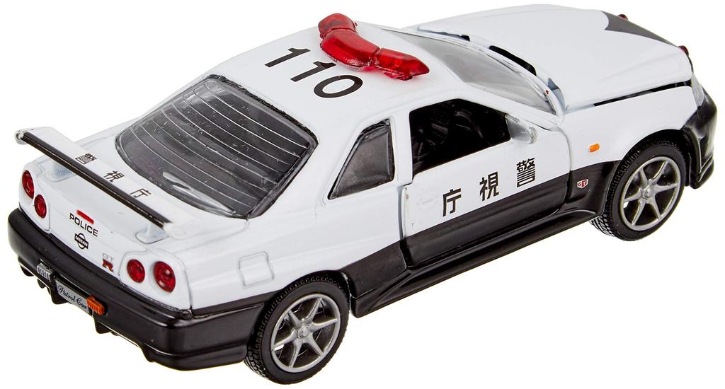 Diapet DK-3101 1/43 Scale Highway Police Car Nissan Skyline GT-R