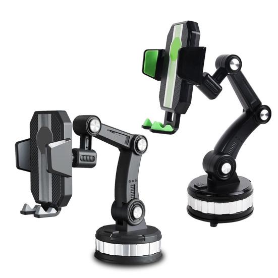 Handyhalter mit 360 Ständer Ladedesign Anschluss Ergonomische Verriegelung Einstellbar Faltbar Grad Drehung Auto