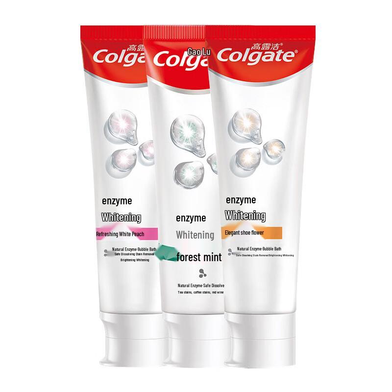 Colgate Enzyme Whitening Toothpaste Multi-Flavor 3-Pack
