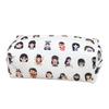 Multifunctional Stationery Bag Large Capacity Pencil Case Cute Pen Bag  for School Office