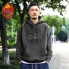Men's Oversized Hooded Fleece-Lined Sweatshirt - Trendy Spring & Autumn Jacket
