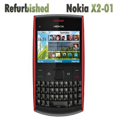 Generalüberholtes Nokia Original Nokia X2-01 Mobiltelefon mit 1 SIM