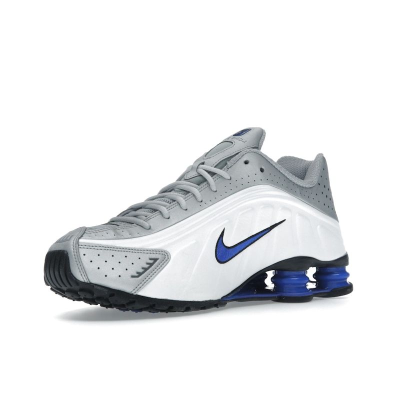 Nike Shox R4 Orlando Unisex Sneakers White Metallic-Silver Royal HQ1988-100
