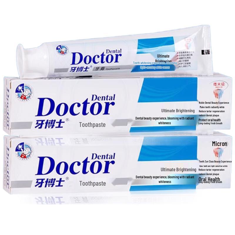 Доктор. Белая отбеливающая зубная паста