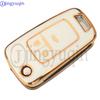 Jingyuqin 3/4/5 Buttons Soft Tpu Car Key Case For Opel/Buick/Chevrolet Cruze Epica Lova Camaro Impala Aveo Malibu Sail Orlando
