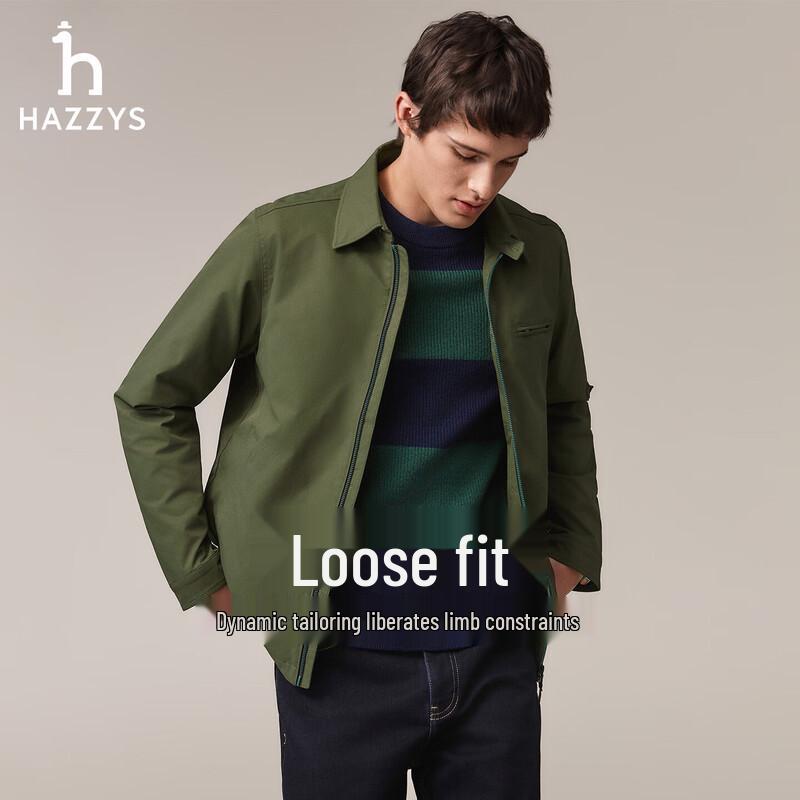 HAZZYS Men's Minimalist Business Commuter Jacket
