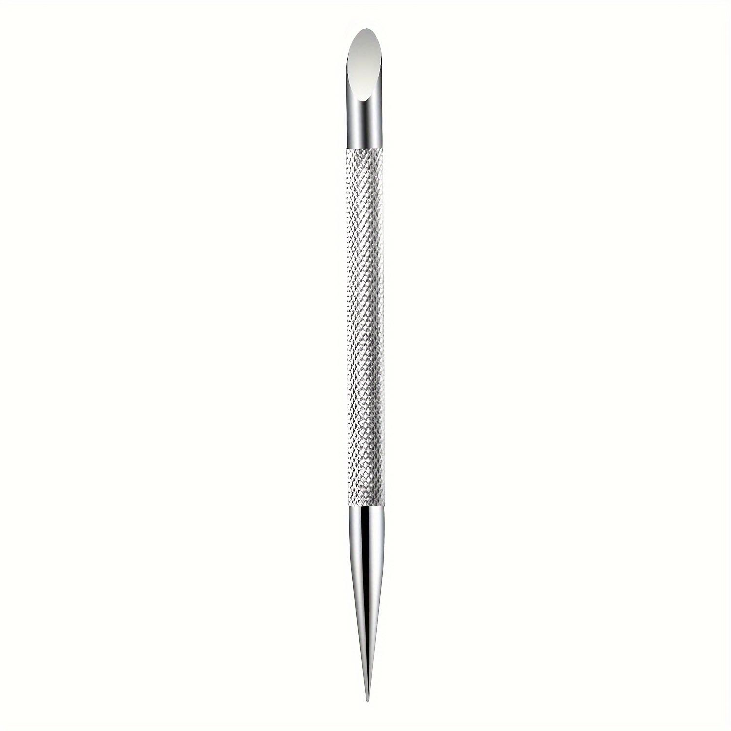 

1/5pcs Professional Cuticle Pusher - Double-Ended Stainless Steel Tool for Gentle Cuticle Removal, Best Gift, DUANGDUANGBIU