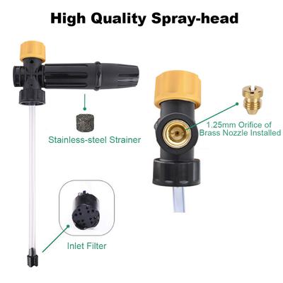 For Karcher Kranzle Interskol Elitech Huter Foam Generator Cleaning Tool Foam Lance High Pressure Washer Car Wash Water Gun