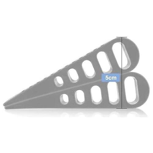 RSINC Rubber Door Stopper with Holder Stackable and SlipResistant Tiles Carpet B07NKJF16S